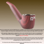 NOVA PIPE PRO 510 CONCEALED BATTERY, RED WOOD - Image 2