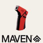 MAVEN PRO WINDPROOF TORCH RED