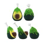 5 INCH SILICONE AVACADO BONG. CLEARANCE SALE 50% OFF