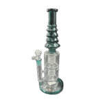 12 INCH CHRISTMAS TREE BONG/RIG WITH DOUBLE PERKS - Image 2