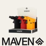 MAVEN CANON POCKET TORCH ORANGE RED BLACK 6 PCS PER DISPLAY