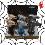 SPIDER SINGLE FLAME CURVED HANDHELD TORCH WITH LOCK (969) - Image 2