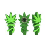 POT LEAF SILICONE HAND PIPE - Image 3