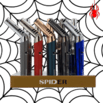 SPIDER SINGLE FLAME SWIVELLING PEN TORCH WITH LOCK (317)
