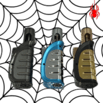 SPIDER SINGLE FLAME CURVED HANDHELD METALLIC TORCH (315) - Image 5