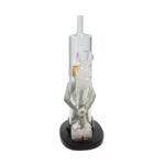9 INCH GLASS AND RESIN ZOMBIE NURSE BONG. CLEARANCE PRICE 50% OFF! - Image 6