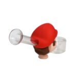 5 INCH MARIO SILICONE AND GLASS SMOKING PIPE - Image 6