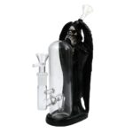 8.5 INCH GLASS AND RESIN GRIM REAPER BONG - Image 6