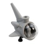 5 INCH BUMA SPACECRAFT SILICONE AND GLASS BONG - Image 8