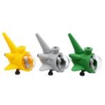 5 INCH BUMA SPACECRAFT SILICONE AND GLASS BONG - Image 2