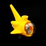 5 INCH BUMA SPACECRAFT SILICONE AND GLASS BONG - Image 10