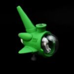 5 INCH BUMA SPACECRAFT SILICONE AND GLASS BONG - Image 11