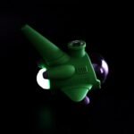 5 INCH BUMA SPACECRAFT SILICONE AND GLASS BONG - Image 15