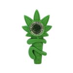POT LEAF SILICONE HAND PIPE - Image 8