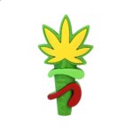 POT LEAF SILICONE HAND PIPE - Image 9