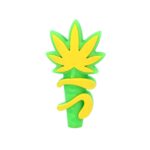 POT LEAF SILICONE HAND PIPE - Image 11