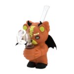 6 INCH SCAR BEAR SILICONE BONG - Image 6