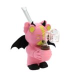 6 INCH SCAR BEAR SILICONE BONG - Image 7
