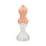 8 INCH GLASS BASE BONG WITH SILICONE LADY BOOBIES TOP WHITE AND BLACK - Image 13