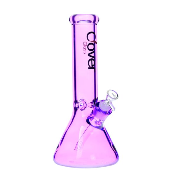 CLOVER 11 INCH 7 MM BONG - PURPLE