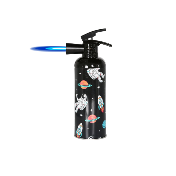THE FIREBAR BY CLICKIT, 2 IN 1 HEAVY DUTY TORCH AND STASH CAN (ASTRONAUT)