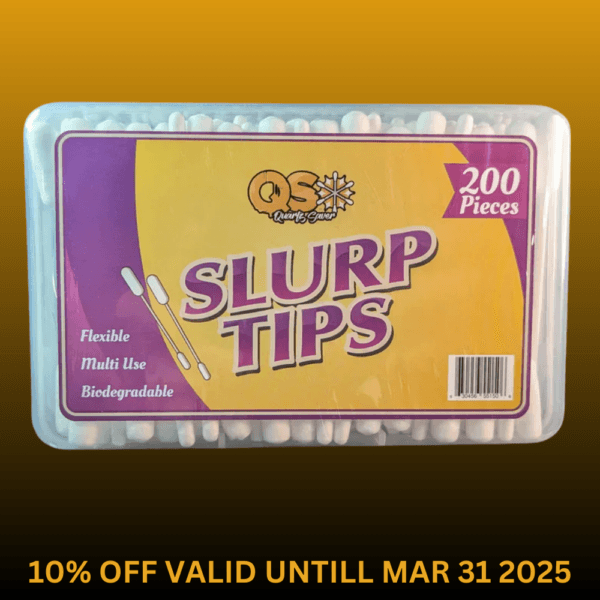 200 PCS QUARTZ SAVERS SLURP TIPS