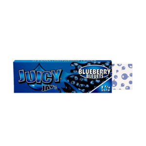 JUICY JAY'S 1¼ ROLLING PAPER - BLUEBERRY (24 PACK)