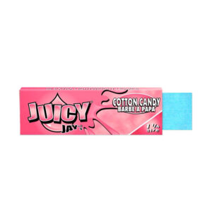 JUICY JAY'S 1¼ ROLLING PAPER - COTTON CANDY (24 PACK)