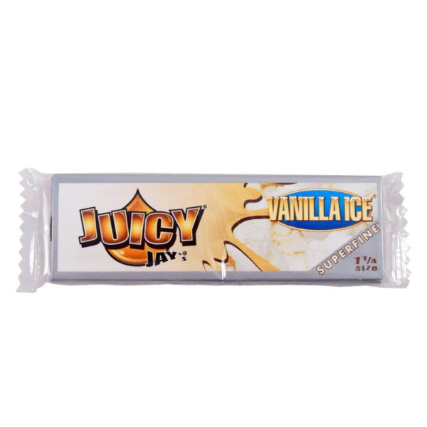 JUICY JAY'S 1¼ SUPER FINE ROLLING PAPER (24 PACK) - VANILLA ICE