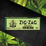 ZIG ZAG GREEN 1-1/4 PAPERS "ORGANIC HEMP"