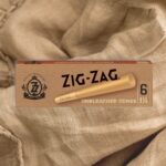ZIG ZAG BROWN 1-1/4 SIZE CONES "UNBLEACHED"