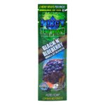 JUICY JAY'S BLACK N' BLUEBERRY HEMP WRAPS, 25 PACKS OF 2