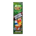 JUICY JAY'S TROPICAL PASSION HEMP WRAPS, 25 PACKS OF 2