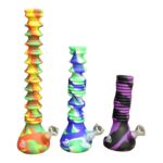 10.5 INCH EXPANDABLE TO 21 INCH SILICONE BONG