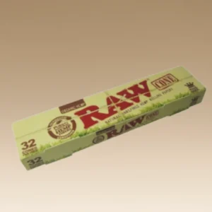RAW ORGANIC PRE-ROLLED CONES KINGSIZE 32 PACK