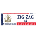 ZIG ZAG WHITE 1-1/4 PAPERS "SLOW BURNING"