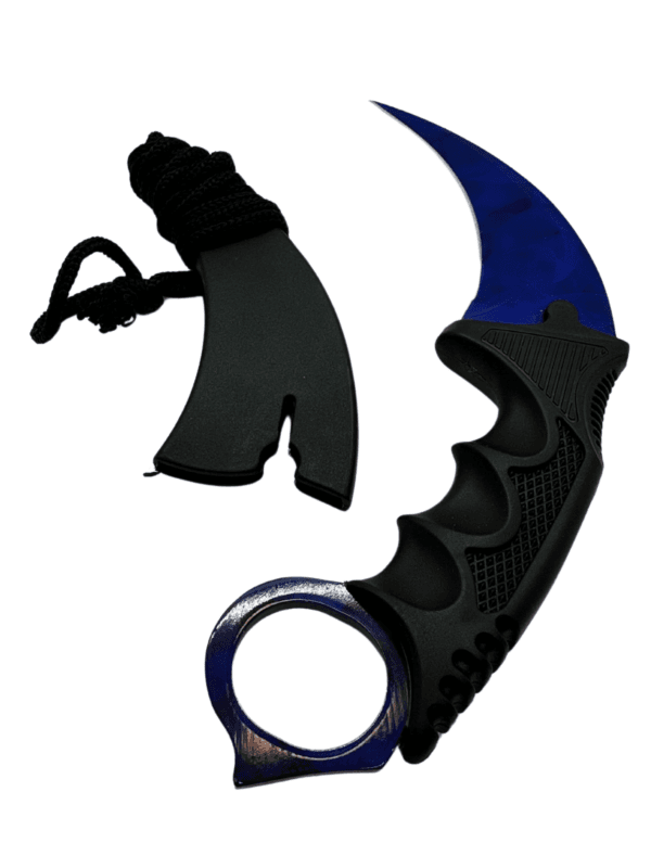 7.5 INCH KARAMBITE KNIFE - BLUE