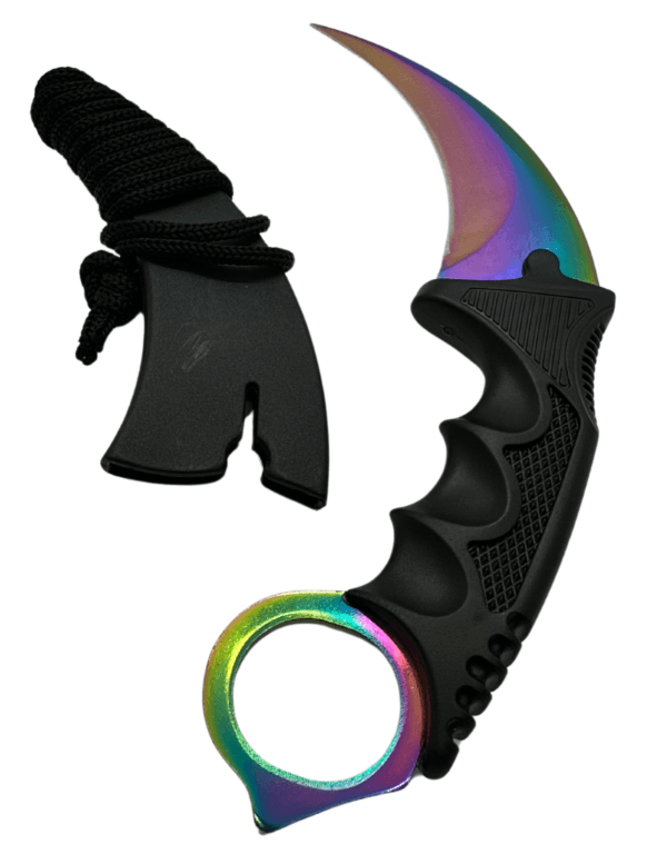 7.5 INCH KARAMBITE KNIFE - RAINBOW