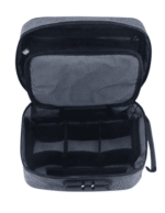 9 INCH PORTABLE BAG WITH MULTIPLE SECTION, HANDLE, AND LOCK - Image 3