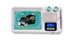 VRK-100 100 GRAM DOUBLE DIGIT POCKET SCALE ENCASED IN A ROLLING TRAY WITH SILICONE CONTAINERS AND DA - Image 3