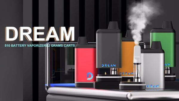 DREAM DISCREET 510 BATTERY - GOLD. CLEARANCE SALE 50% OFF!