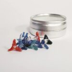 12 CONTAINERS OF 12 GLASS JACKS FILTERS, TOTAL 144 FILTERS