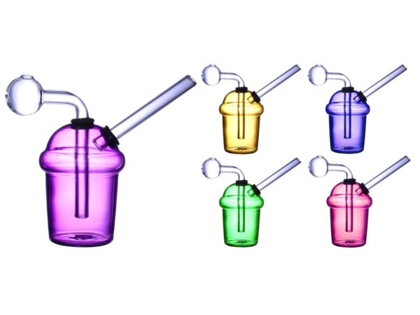 FRAPPUCCINO CUP BUBBLE BONG - RED
