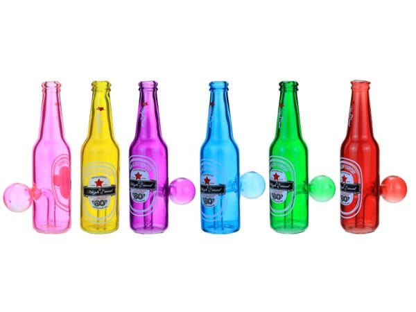 BOTTLE BUBBLE BONG - PINK