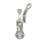 12 INCH CLEAR BONG WITH PERK - Image 2