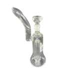 12 INCH CLEAR BONG WITH PERK