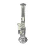 15 INCH STRAIGHT TUBE BONG WITH ELEVATOR PERK - Image 2
