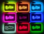 COOKIES LIGHT UP ROLLING TRAY WITH MATCHING VELVET BAG