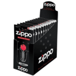 DISPLAY OF 24 ZIPPO FLINTS
