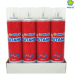DISPLAY OF 12 WHIP-IT RED EDITION, 300 ML BUTANE BOTTLES